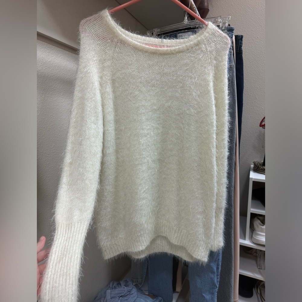 White sweater